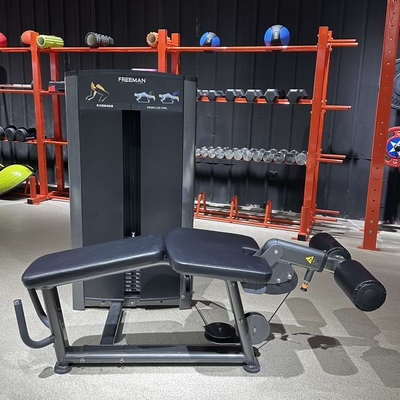 Buy Steel Prone Leg Curl Gym Fitness Machine Seated Body Building Pin Load Selection Exercise Equipment online manufacture