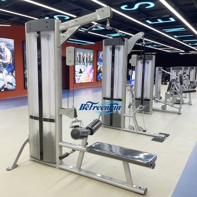 comprar 1950*870*2145mm Ferro Pin Loaded Gym Lat Pull Down e Seated Row Machine para Treinamento de Força no Ginásio Design pesado online manufacture