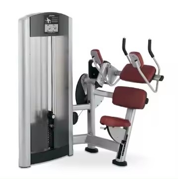 Buy Pin-Loaded Gym Equipment Seated Abdominal Trainer Crunch Machine for Effective Workouts online manufacture