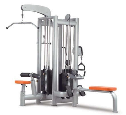 Buy Commercial Gym Equipment Adjustable Pulley 4-Station Strength Training Cable Crossover online manufacture