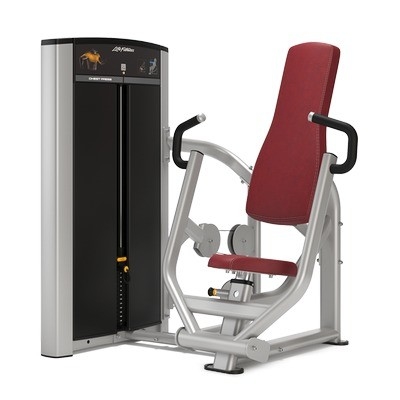kaufen Stahl-Sitzbrustpressmaschine Pin-geladenes Fitnessstudio-Gerät für Krafttraining on-line-Fertigung