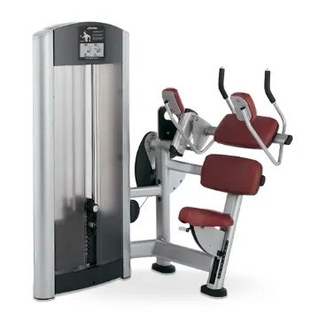 Buy Gym Equipment Pin Loaded Seated Abdominal Trainer Abdominal Crunch Machine online manufacture