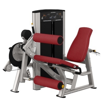 Buy Commercial Gym Equipment Pin Loaded Adjustable Bench Leg Extension Leg Curl online manufacture
