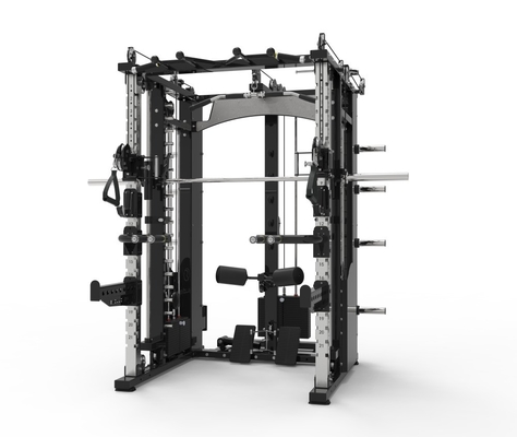 comprar Caixa de energia comercial todo-em-um: Scaut Rack e Equipamento de levantamento de peso com máquina Smith multifunção fabricação em linha