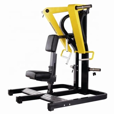 Buy Back Extension Plate Loaded Lat Pulldown Machine For Gym Chest Shoulder Exercise online manufacture