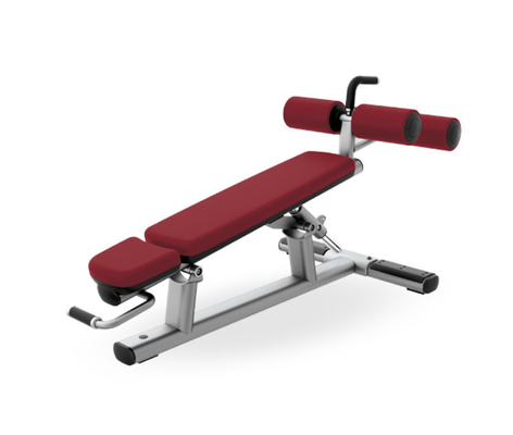 Buy Commercial Home Gym Machine Adjustable Decline Abdominal Crunch Bench with Back Extension Steel Medium Loader online manufacture