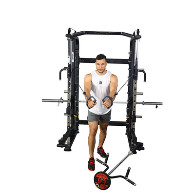 Αγορά Εσωτερικό εμπορικό γυμναστήριο Smith Machine για την προπόνηση δύναμης Bodybuilding Cable Crossover για Mutli Function Station online manufacture