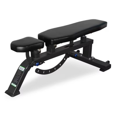 Buy Commercial Adjustable Weight Bench Press Gym Equipment Free Weights Bench for Indoor Use Metal Material online manufacture
