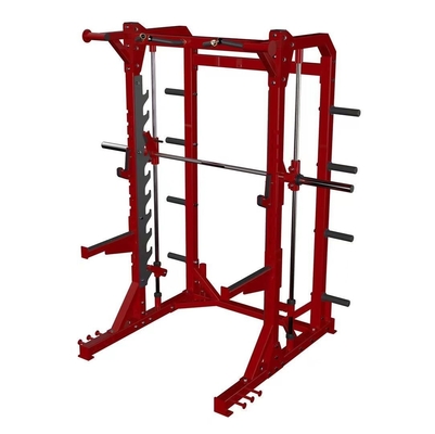 Buy Commercial Fitness Strength Training Power Bench Press Machine Steel Half Squat Rack Cables Weight Lifting Leg Chest Exercise online manufacture