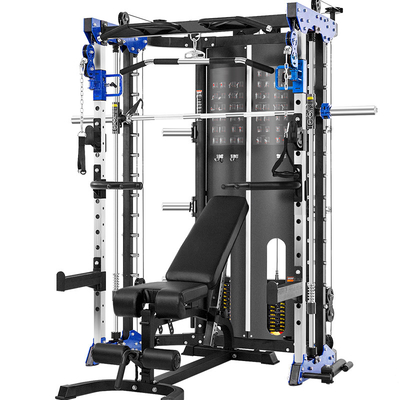 Buy Unisex Commercial Gym Equipment Shoulder Leg Press Machine Multi-Functional Strength Training Smith Machine online manufacture