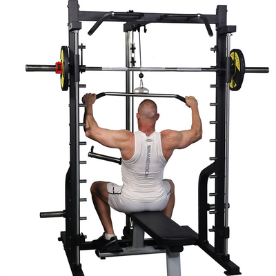 kupować Sport W domu Gimnastyka Sprzęt treningowy All-in-one Pociągnij do góry Waga Płyty zderzówki Squat Rack Power Rack produkcja online