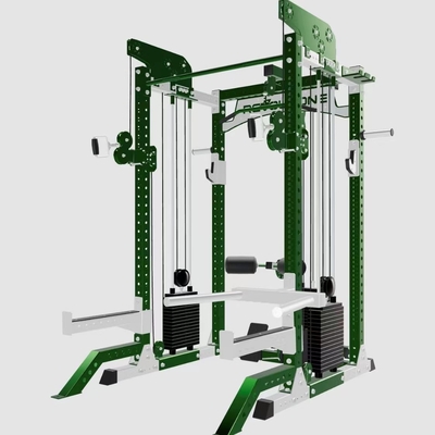 comprar Commercial All-In-One Smith Machine Funcional Trainer Home Gym Equipamento Multifuncional Fitness Trainer Perna Treinamento Rack de ginástica fabricação em linha