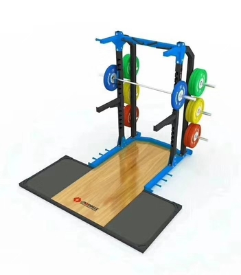 Αγορά Εξοπλισμός γυμναστηρίου Cross Fitness Full Power Squat Rack με πλατφόρμα ζύγισης online manufacture