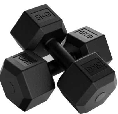 Buy Wholesale Home Gym Fitness Equipment High Quality Hex Rubber Coated Dumbbells Various 5kg 10kg 15kg 20kg 25kg 30kg 40kg Arm online manufacture