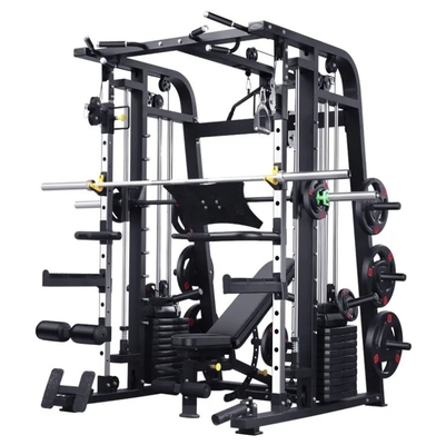 Buy Gym Equipment Strength Training Leg Press Pull up bar Multifunction Commercial Smith Machine online manufacture