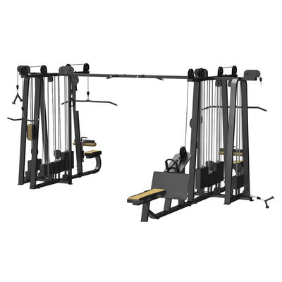 comprar Treinamento de Força Máquinas carregadas com pinos Cable Power Rack 8 Station Multi Gym Equipamento fabricação em linha