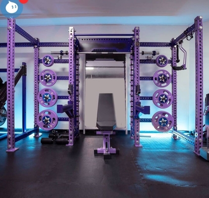 comprar Equipamento de ginástica Treinamento Multifuncional Perna Peito Atrás Pressão Power Cage Squat Rack Multi Charger Station fabricação em linha