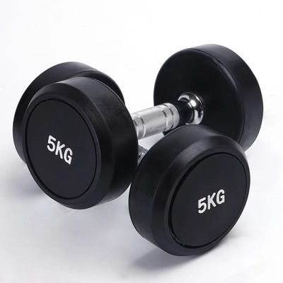 buy 10KG 15kg Dumbbell Rubber Cover 40kg 25KG 20KG Commercial Weight Lifting online manufacture