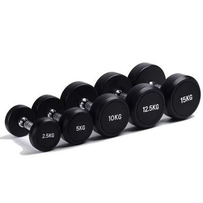 Buy Steel Free Weight Equipment Lifting Gym Dumbbell 5/7.5/10/12.5/15/17.5/20/22.5/25kg online manufacture