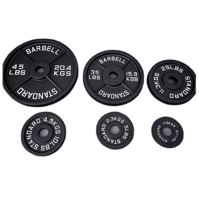 Buy Durable Cheap Commercial and Home Use d Round 5kg 10kg 20kg 50kg Cast Iron Barbell Weight Lifting Plate online manufacture