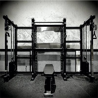 satın al Evde Spor Salonu Güç Eğitimi için Kablolu Pulley Sistemli Çok Fonksiyonel Eğitmen Smith Makinesi. online manufacture