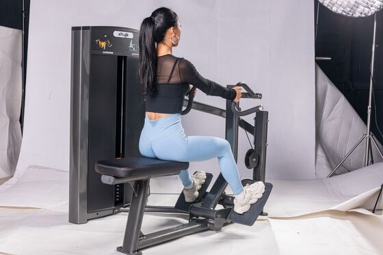 satın al Oturarak Sırt Makinesi Ticari Spor Salonu Kuvvet Antrenmanı Ekipmanı Üst Vücut Çekme Egzersizi Fitness İstasyonu online manufacture