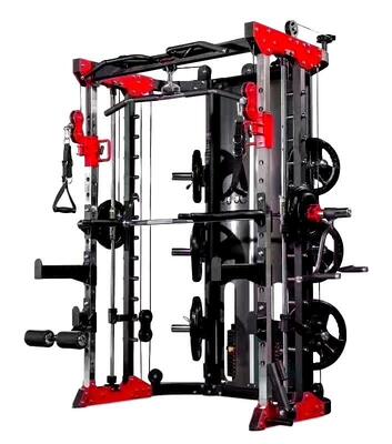 Beli Peralatan Pelatihan Kekuatan Komersial Smith Machine Befreeman Rak Kebugaran Gym untuk Latihan Tubuh Bagian Atas dan Bawah, Bench Press, dan Squat online manufacture