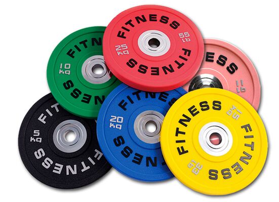 comprare Piastre per bilanciere personalizzate di alta qualità Attrezzatura per esercizi per sollevamento pesi, fitness e allenamento di potenza online manufacture