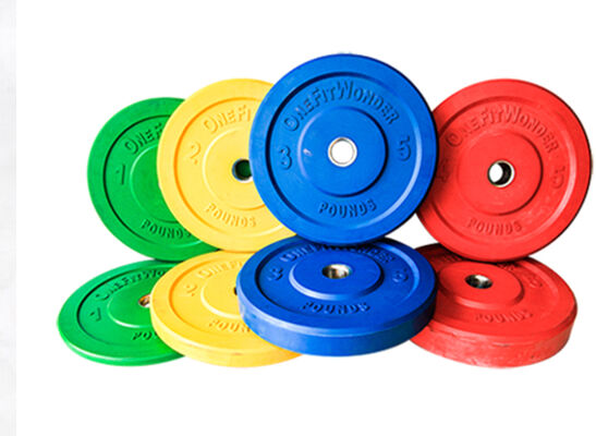 comprar Placa de peso con parachoques de goma de color Befreeman para barra olímpica, equipo de entrenamiento de fuerza para gimnasio comercial y en casa online manufacture