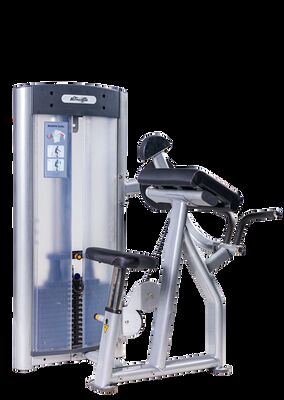 comprar 2026 World Gym Equipment Cup Commercial Biceps Training Machine Commercial Gym Strength Equipment Plate Loaded Arm Curl Trainer Para Exercício da parte superior do corpo Fitness Station online manufacture