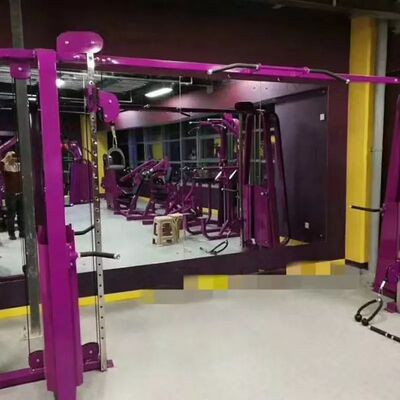 comprar Equipo de gimnasio comercial de entrenamiento de fuerza con cruce de cables ajustable, sistema de poleas duales para entrenamiento de la parte superior e inferior del cuerpo online manufacture