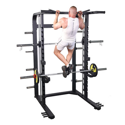 comprar Equipamento de ginástica do mundo Copa de Força Treinamento de fitness Estação de treino com banco e racks Use Power Cage dobrável Squat Rack Equipamento de ginástica em casa para online manufacture