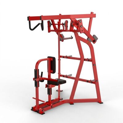 Buy Commercial Grade Plate Loaded Lateral High Row Machine for Latissimus Dorsi and Upper Back Training in Heavy Duty Steel online manufacture