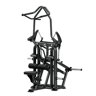 buy Heavy Duty Steel High Row Machine Plate Loaded Back Strength Equipment 1411*1342*2250mm online manufacture