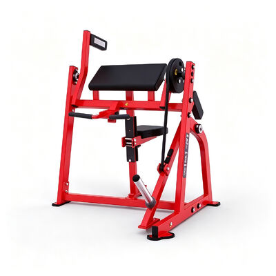 satın almak Ticari çelik oturan bicepler makine plaka yüklü çelik kol kıvrım ekipmanları spor salonu güç eğitimi için online manufacture