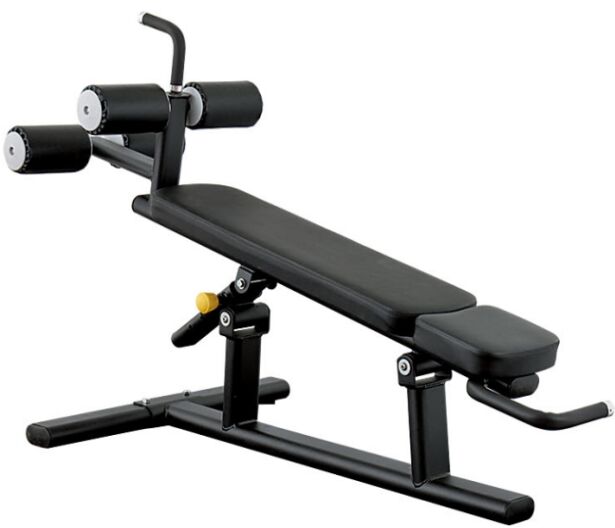 Commercial Home Gym Machine Adjustable Decline Abdominal Crunch Bench ...