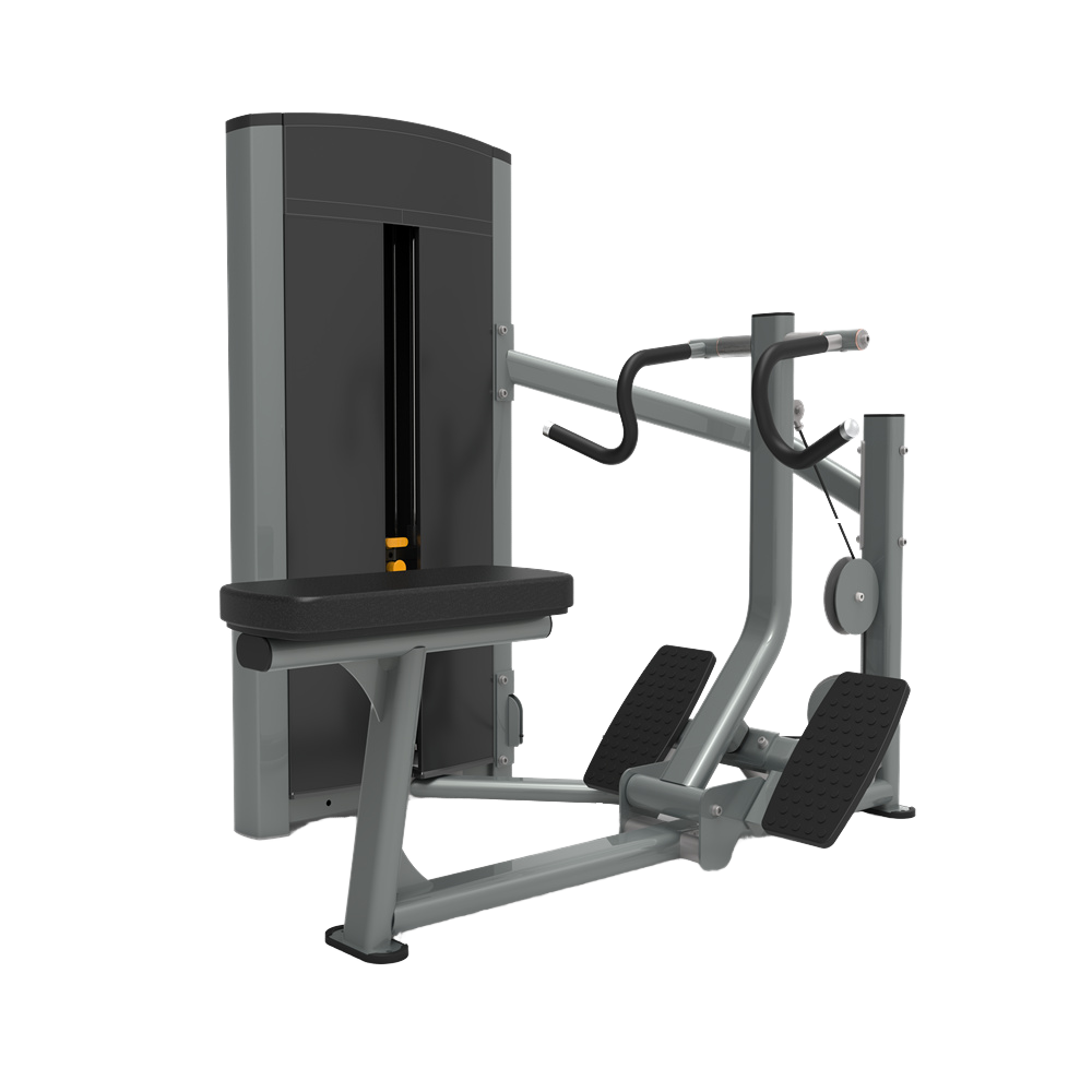 Low Row Strength Training Machine Pin Loaded Commercial Gym Back Muscle ...