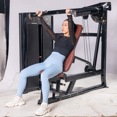 Commercial Indoor Fitness Equipment: Pin-Loaded Multi-Press Machine for Bodybuilding and Chest & Shoulder Workout
