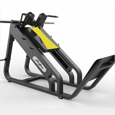 45 μοίρες Πίεση ποδιών Hack Slide Gym Εμπορικό Πλάκετ Φορτωμένα Quads μοσχάρι