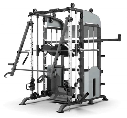 Commercial All In One Multi Functional Steel Smith Machine Home Gym Rack Fitness