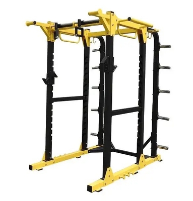 معدات الرياضة الساقين الضغط الكتف Lat سحب Multifunctional Powerlifting كومبو رف