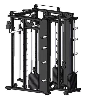 Εμπορικός All-In-One Smith Machine Πολυλειτουργικός Σταθμός Εκπαίδευσης Δύναμης για Οικιακό Γυμναστήριο Rack λειτουργικός εκπαιδευτής