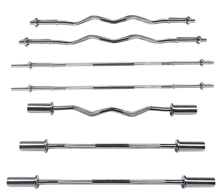 Hot Sale Strength Training Gym Equipment Power Weightlifting 1.2m Curl Barbell Bar
