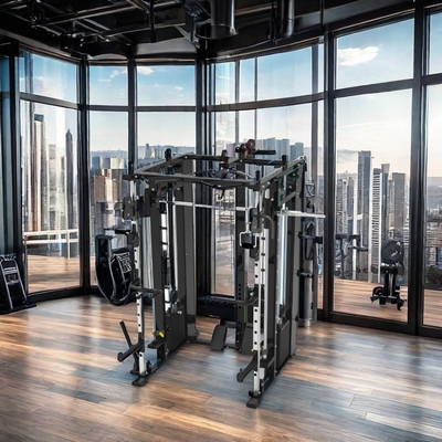 Εμπορικός All-in-One Smith Machine Λειτουργικός Εκπαιδευτής για το Σπίτι Σωματείο Rack Πολυλειτουργική Δυναμική Εκπαίδευση