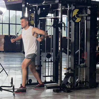 Smith Machine Fitness Cable Crossover Benches Hip Thrust Rowing Gym Equipment