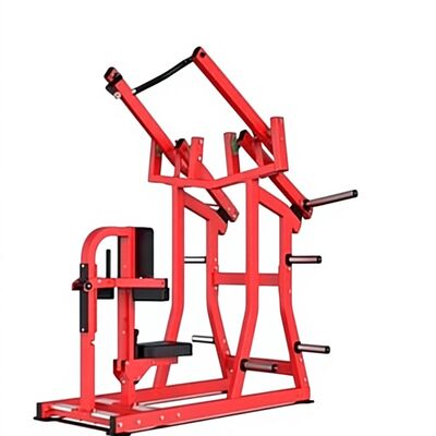 Heavy Duty Iso-Lateral Front Lat Pulldown Machine Plate Loaded Back Trainer for Commercial Gym