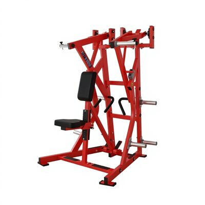 Iso-Lateral Low Row Plate Loaded Back Row Machine for Commercial Gym Strength Training