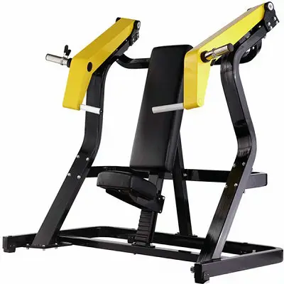 Incline Chest Press Machine, Plate Loaded Commercial Gym