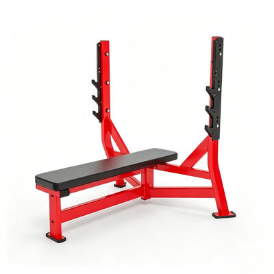 Olympic Flat Press Steel Plate Loaded Chest Press Machine for Commercial Gym Training